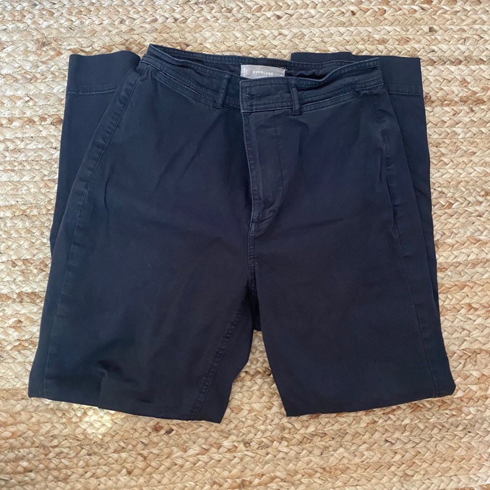 Everlane Lightweight straight leg crop pants